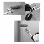 SprayRoller Wagner pentru conectare cu pompa airless – cadru 25 cm – include SpeedShield - imagine 3