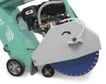 Masina de taiat asfalt/beton IMER Terra 500H Honda GX 390 11.6 cp disc Ø 500 mm inclus - imagine 2